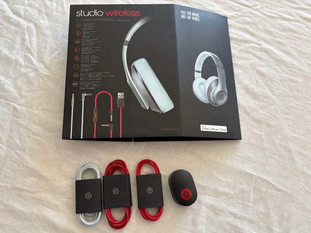 超￼美品 希少カラー Beats Studio Wireless メタリック