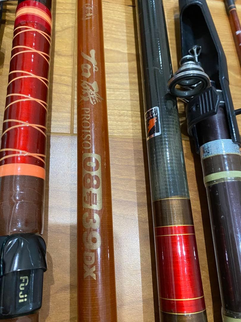 ダイワ　海釣り　堤防　投　舟　筏　磯竿　８本　ロッドケースセット