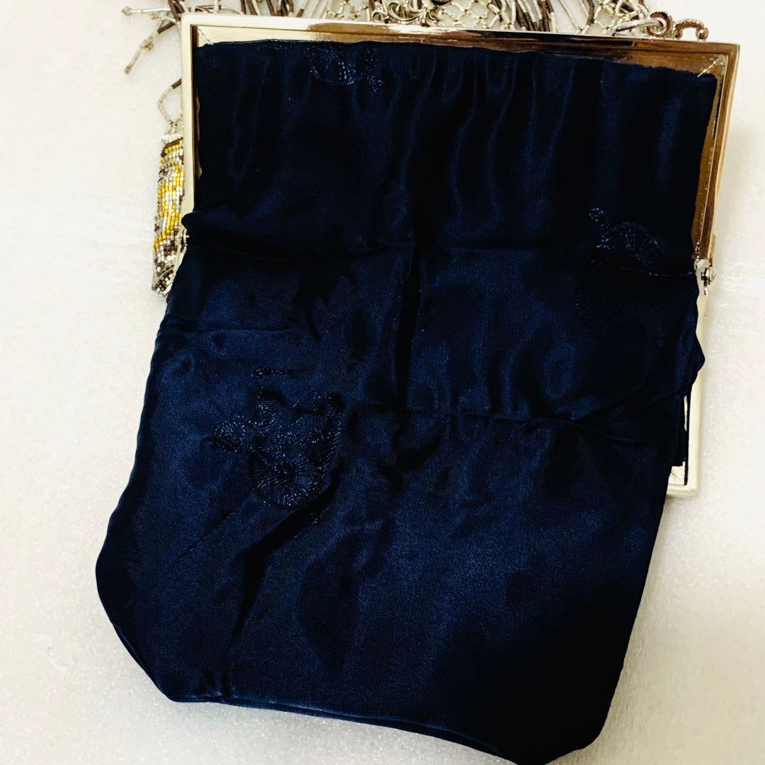 【超希少】Karat キャラット メタルビーズ バッグ チェーン 両面模様 総柄