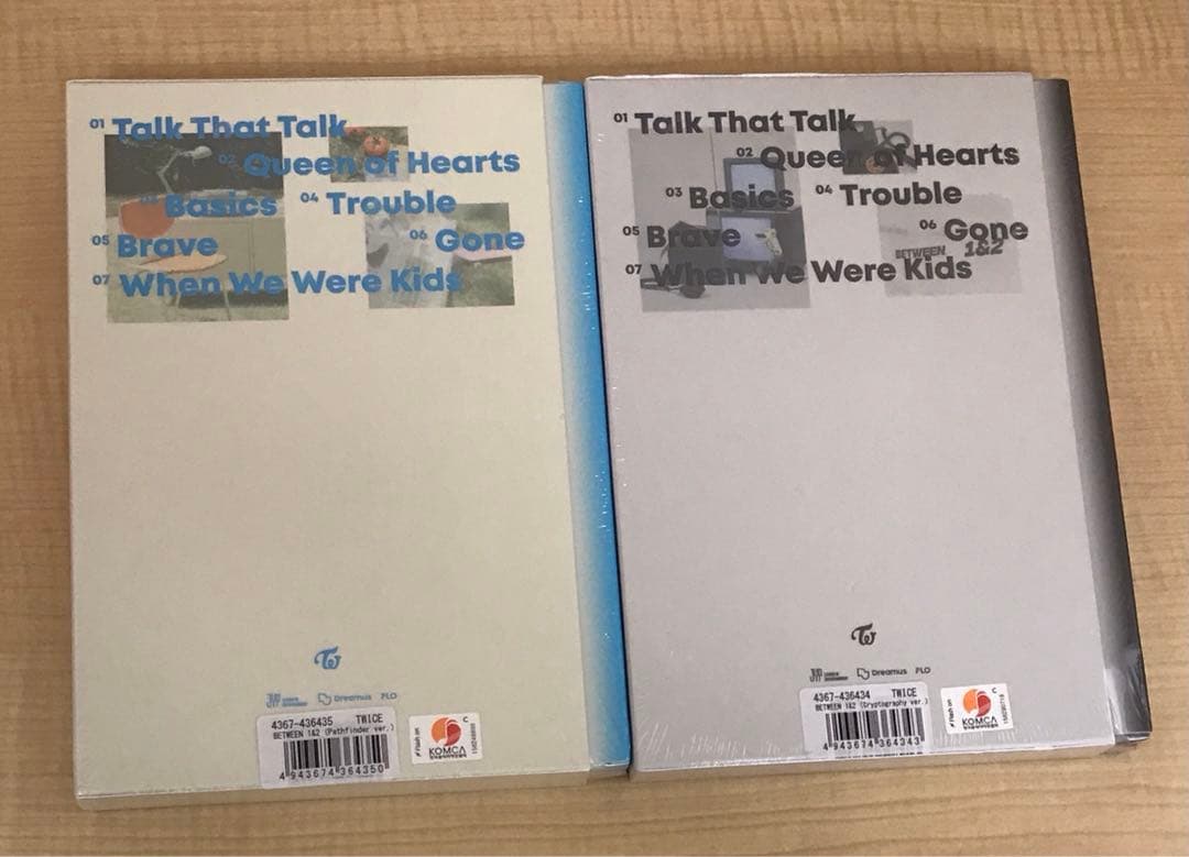 ❶ 未開封 TWICE Between1&2 アルバム 4種 まとめ売り