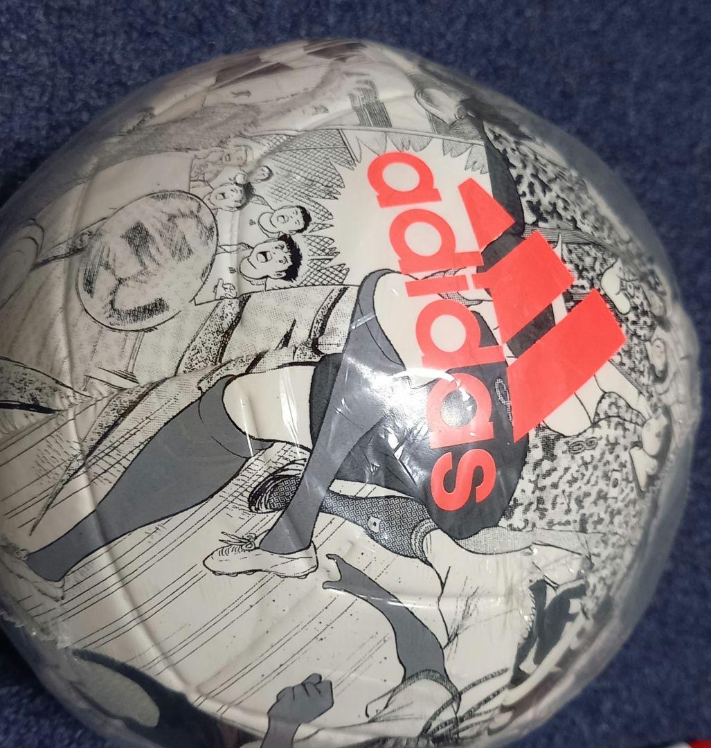 キャプテン　翼　サッカー、ボール、アディダス、5号球、新品、JFA公認球