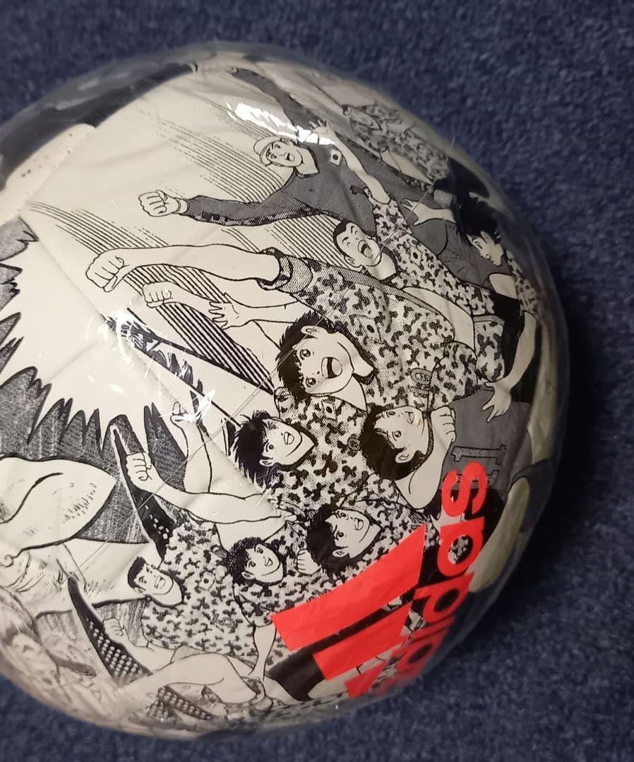 キャプテン　翼　サッカー、ボール、アディダス、5号球、新品、JFA公認球