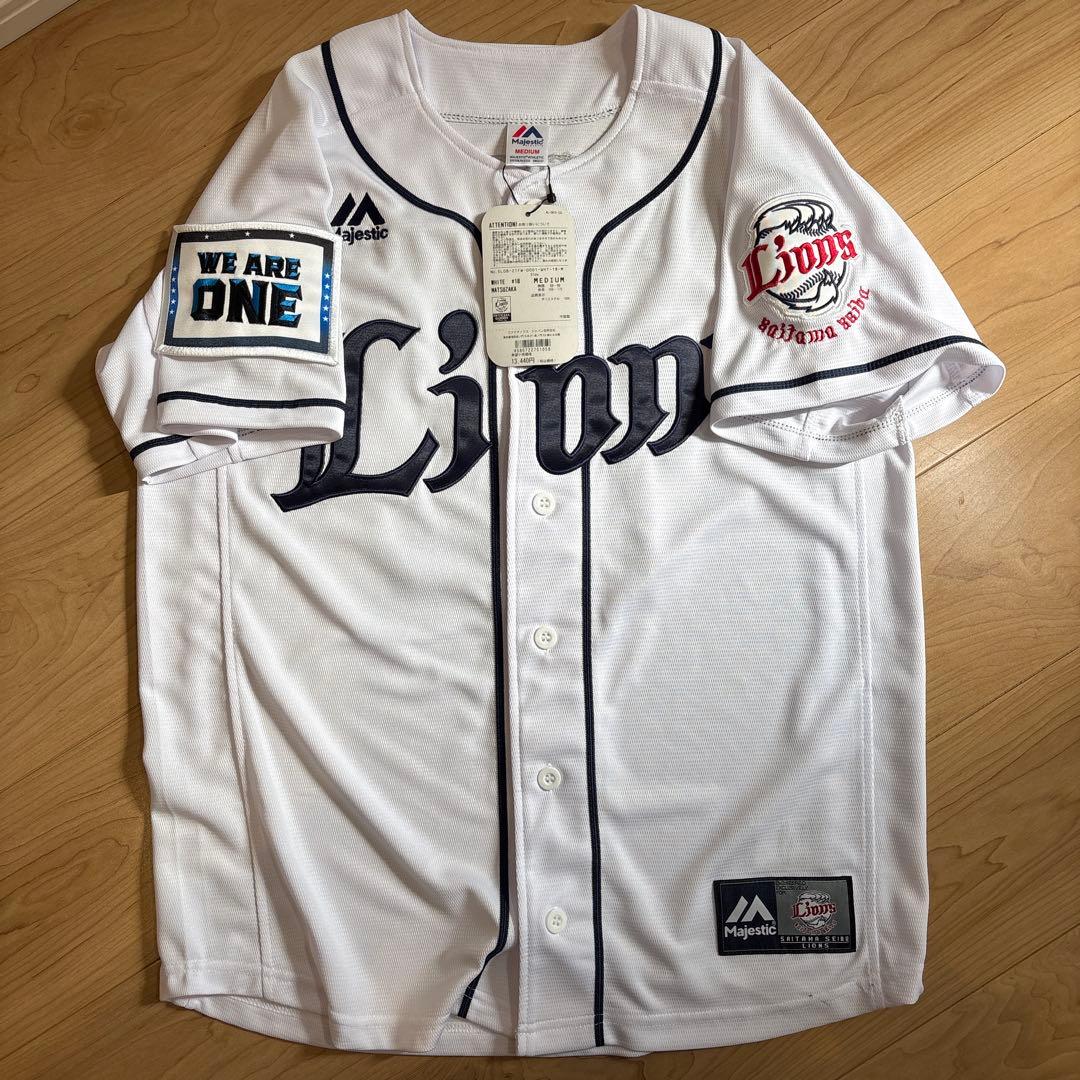 松坂大輔　西武ライオンズ　引退記念ユニフォーム　Mサイズ　18番