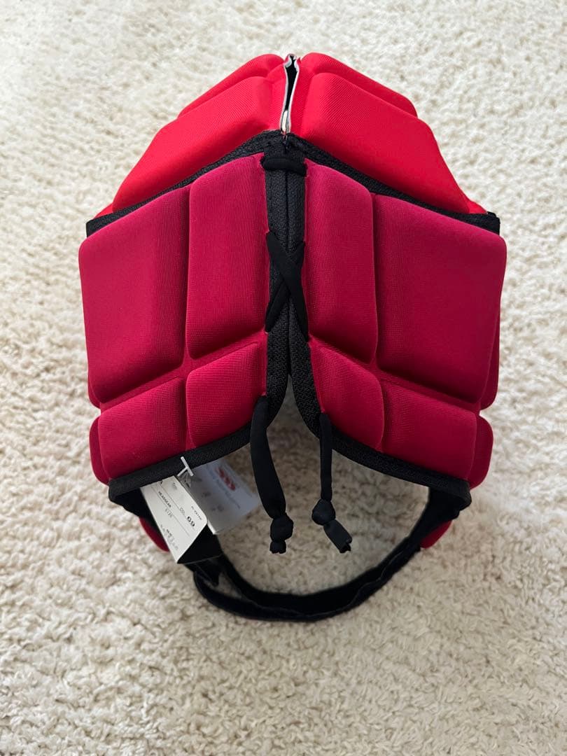 ★カンタベリー　赤 ヘッドギア ヘッドキャップ　サイズＬ★