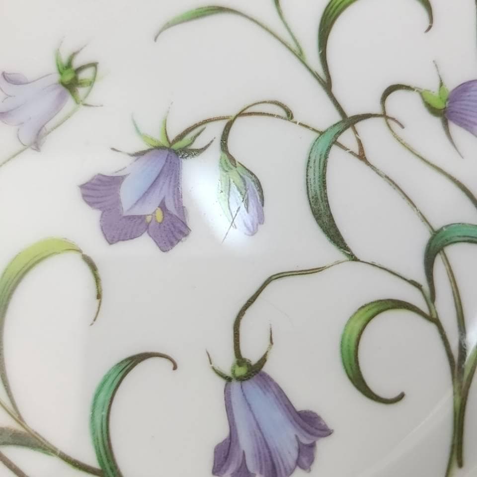 ☆良品☆スポード　カンパニュラ　CAMPANULA　デザートプレート　6枚