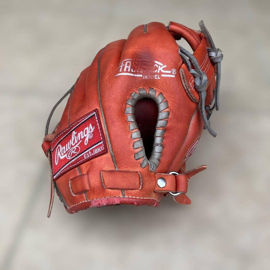 Rawlings 軟式グローブ オレンジ　一般軟式用