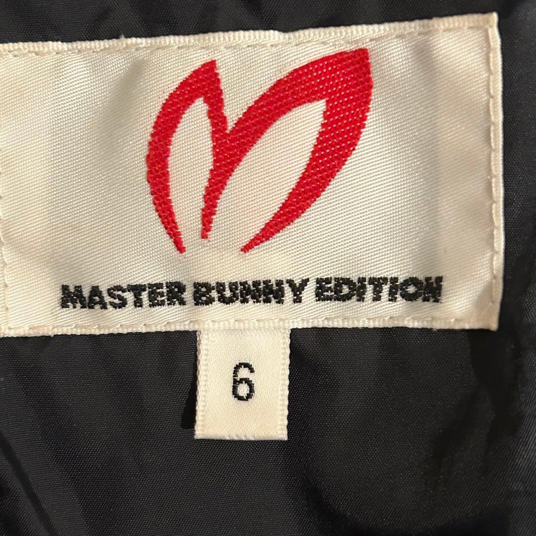 ダウンジャケット 黒 軽量 ダウン90％MASTER BUNNY EDITION