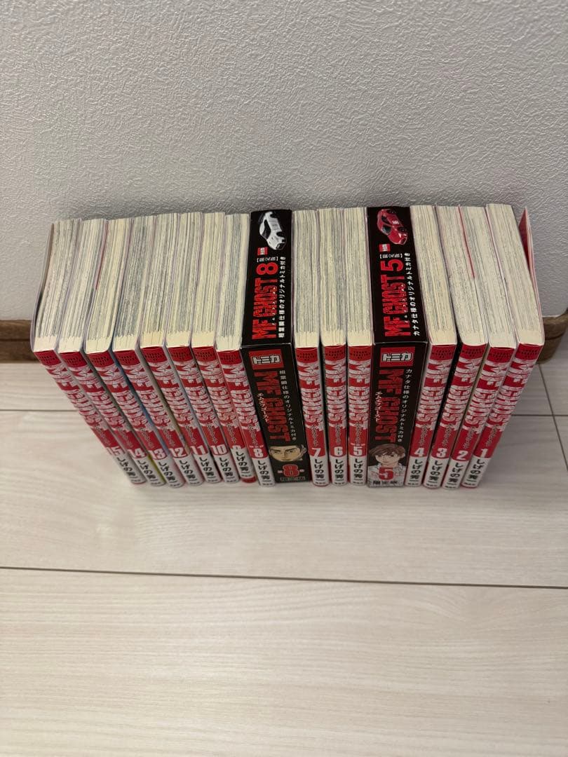 MF ゴースト 1巻〜15巻　限定版トミカ付　未開封　セット　帯付き　美品　漫画