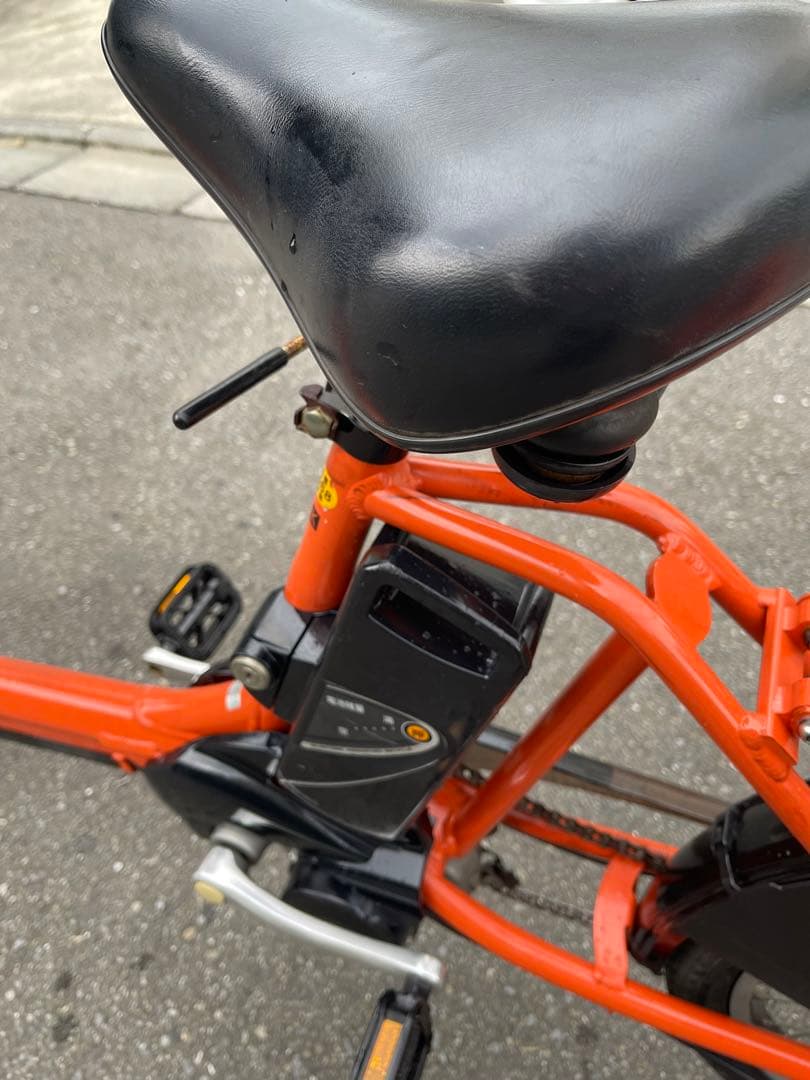 【Panasonic】子供乗せ電動自転車20型3速LEDライト付属品完備※動作品