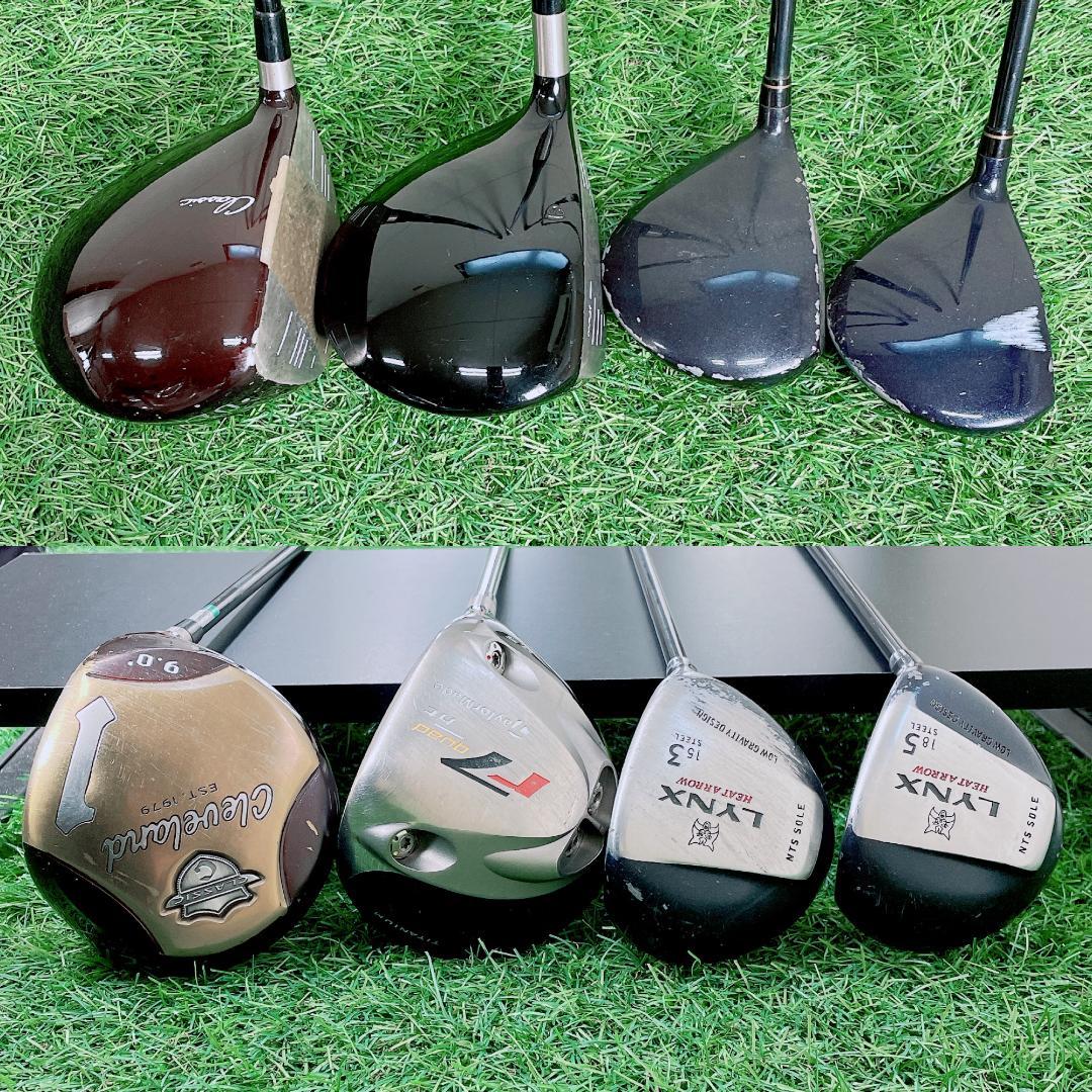 初心者　ゴルフクラブセット　メンズ　クリーブランド入り14本 N2518