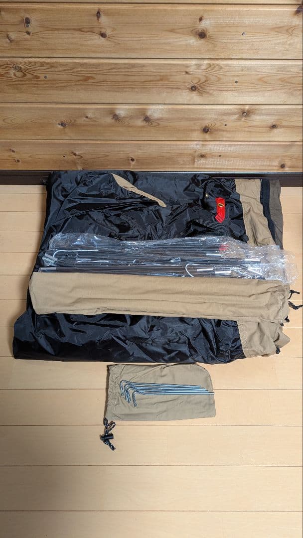 GOGlamping カンガルーテント SKY EYE 自立式TC サンドカラー