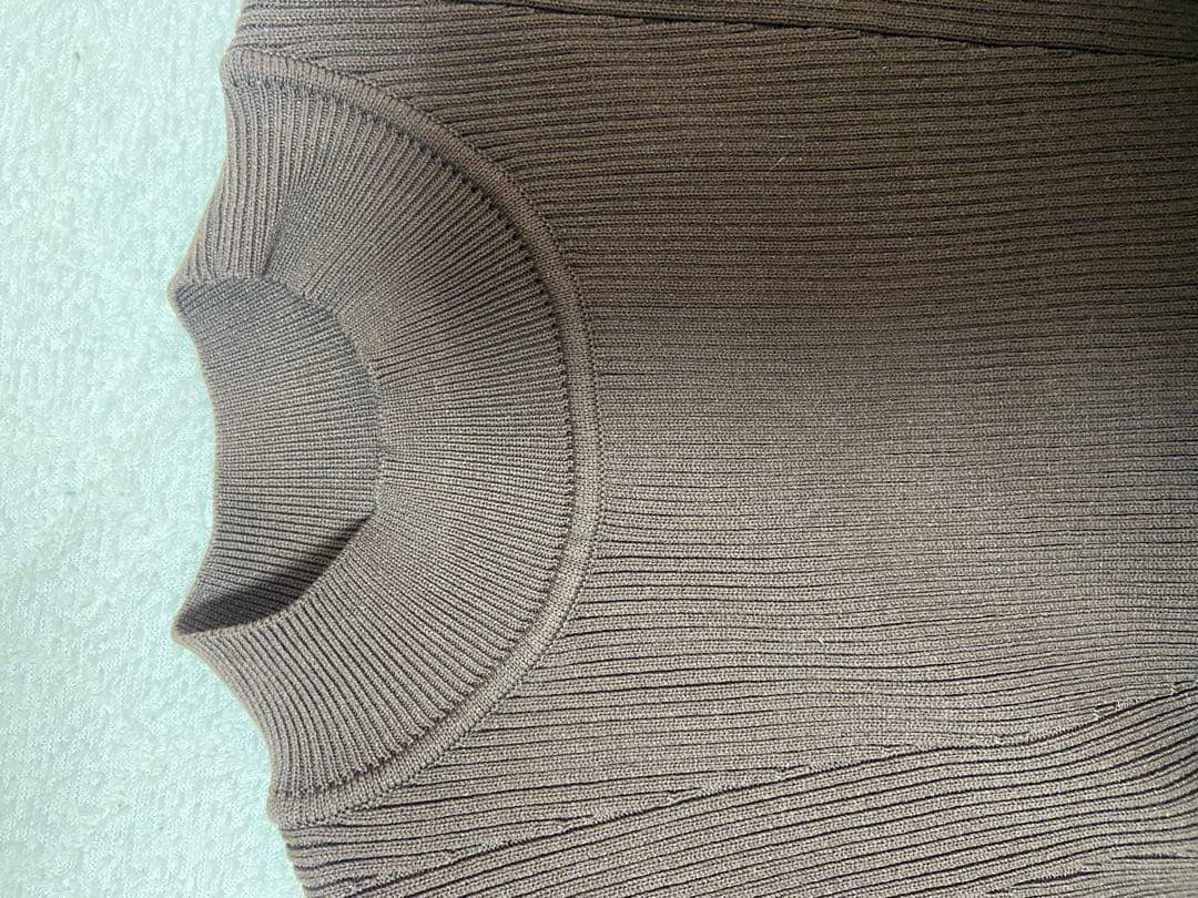 ánuans セミマーメイドニットワンピース ブラウン M値下げ相談可