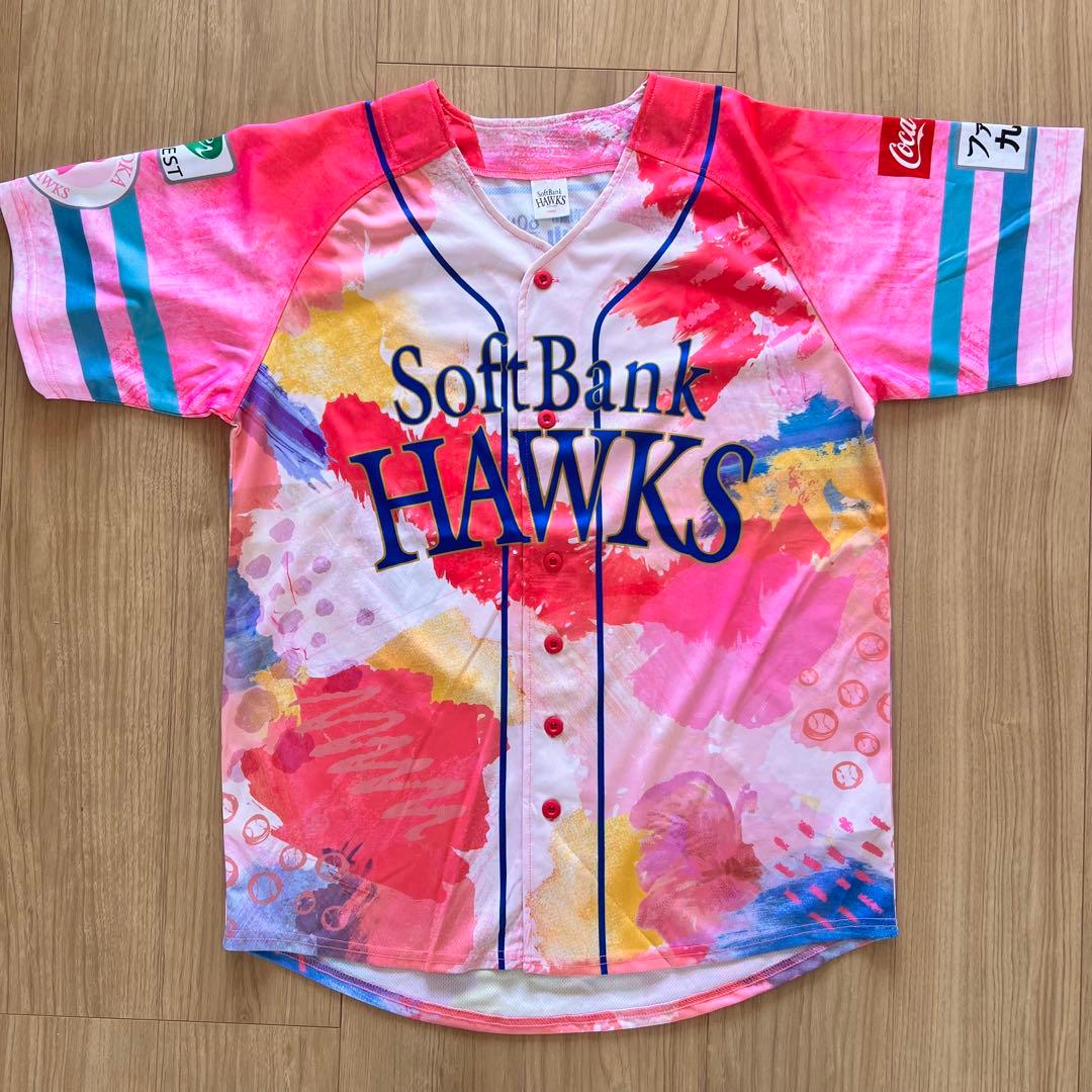 ソフトバンクホークス 周東佑京 23 ユニフォーム L