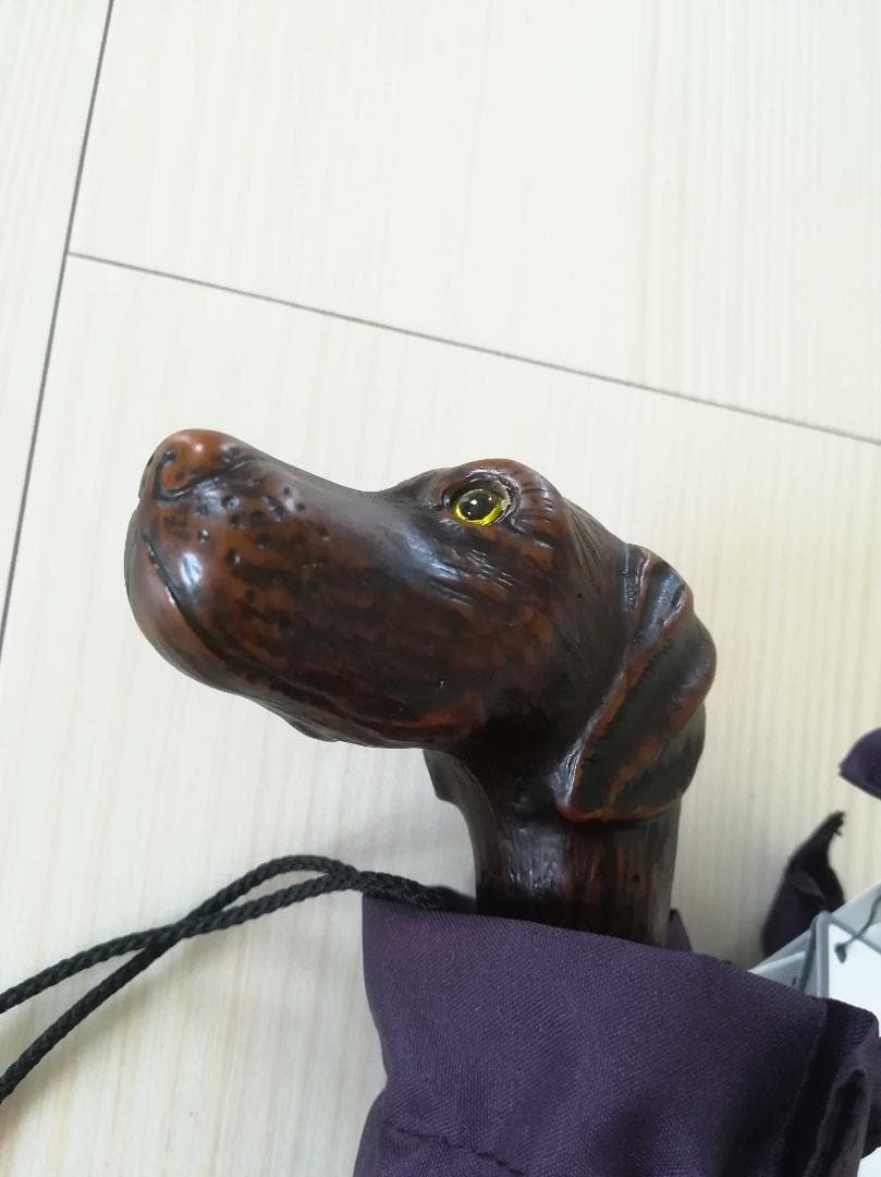 Guy de jean 折畳み傘 雨/日兼用：グレーハウンド（ブラック）