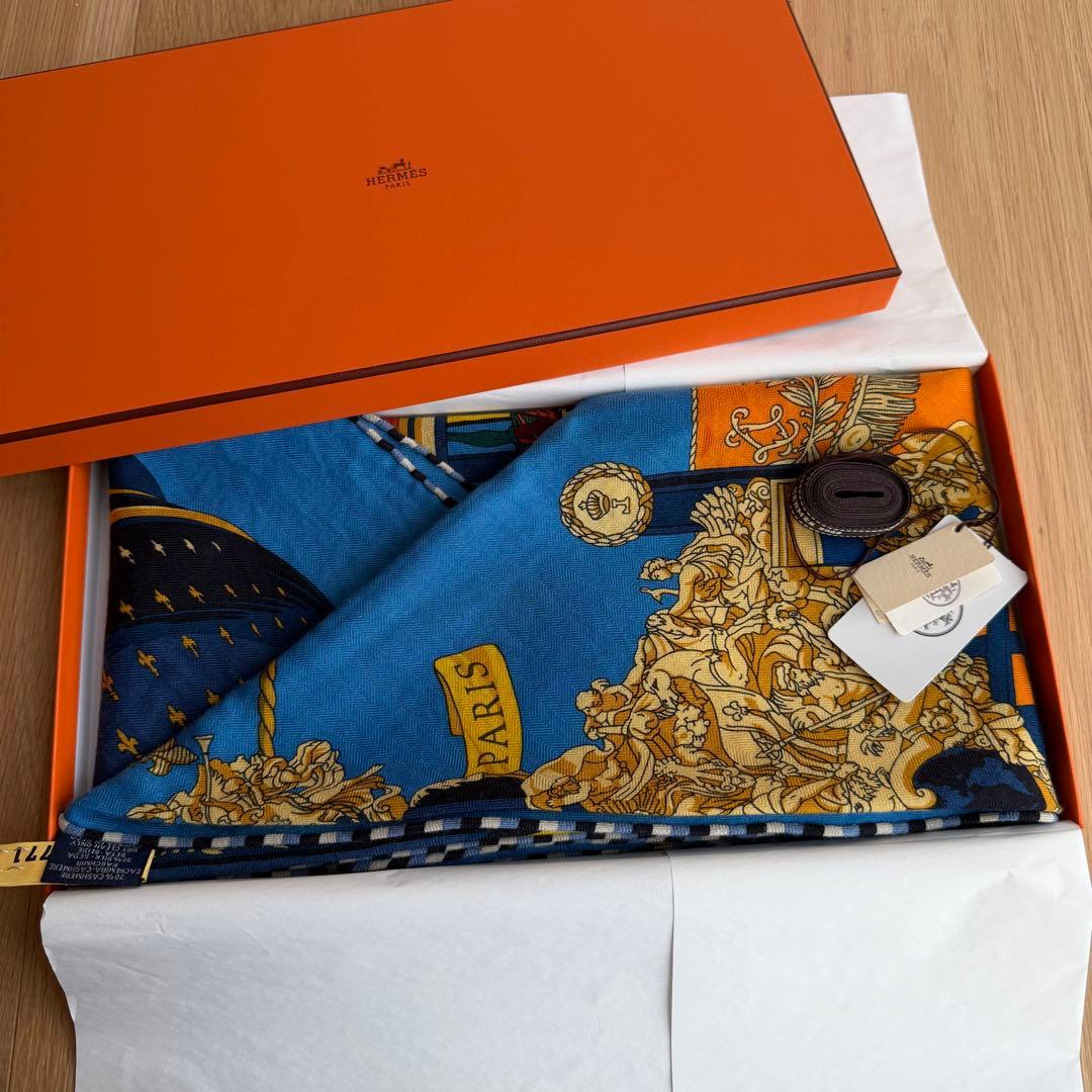 ラ・レアル　ラレアル　トライアングル ジェアン　カシミア　シルク　カシシル