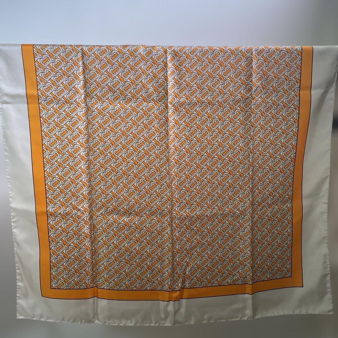 バーバリー　モノグラム　スカーフ　90×90