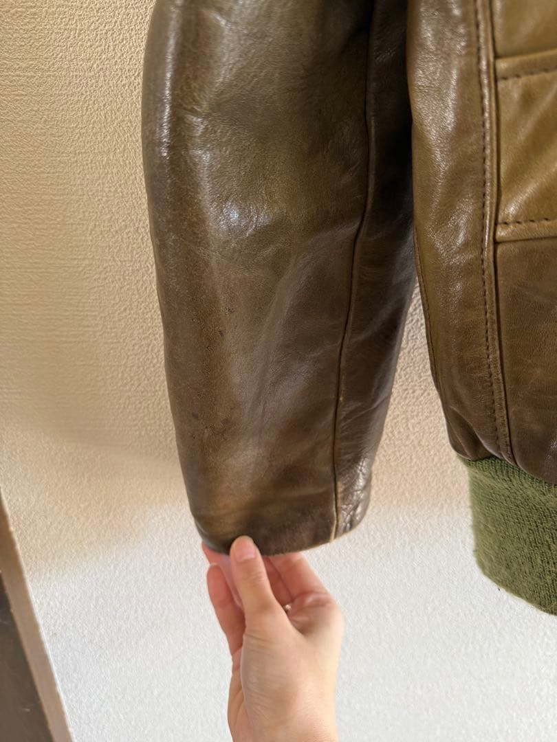 K*）様 SCHOTT ライダース　革ジャン