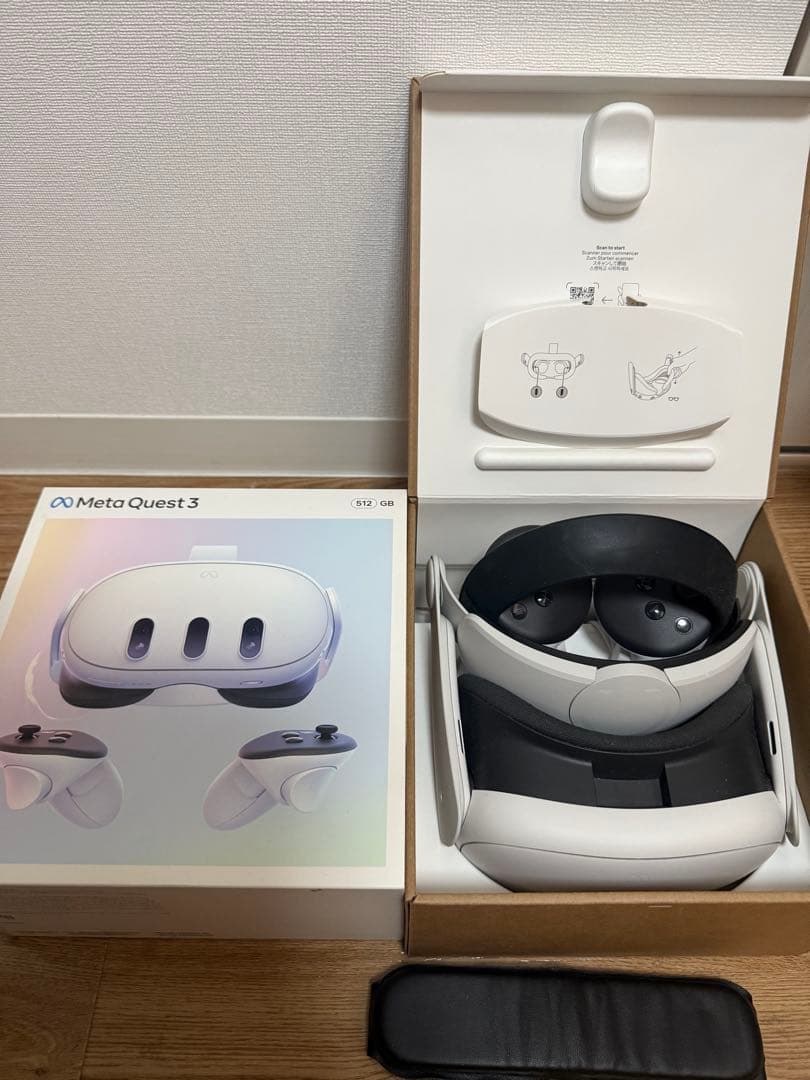  Quest 3 512GB VRヘッドセット おまけあり