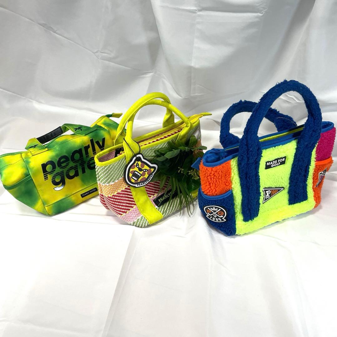 【PEARLYGATES】パーリーゲイツ★カートバッグ★UNSEX★3点セット