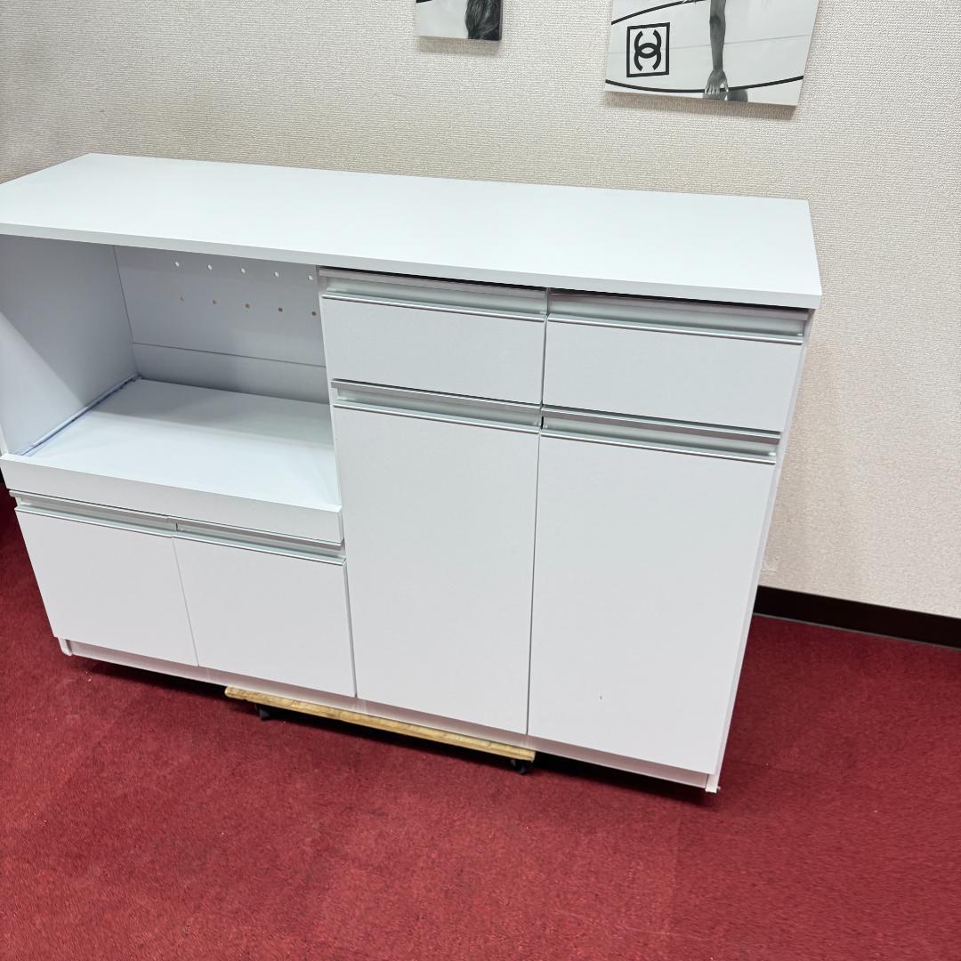 東京23区送料無料　美品キッチンカウンター　スリム レンジ台 コンセント付