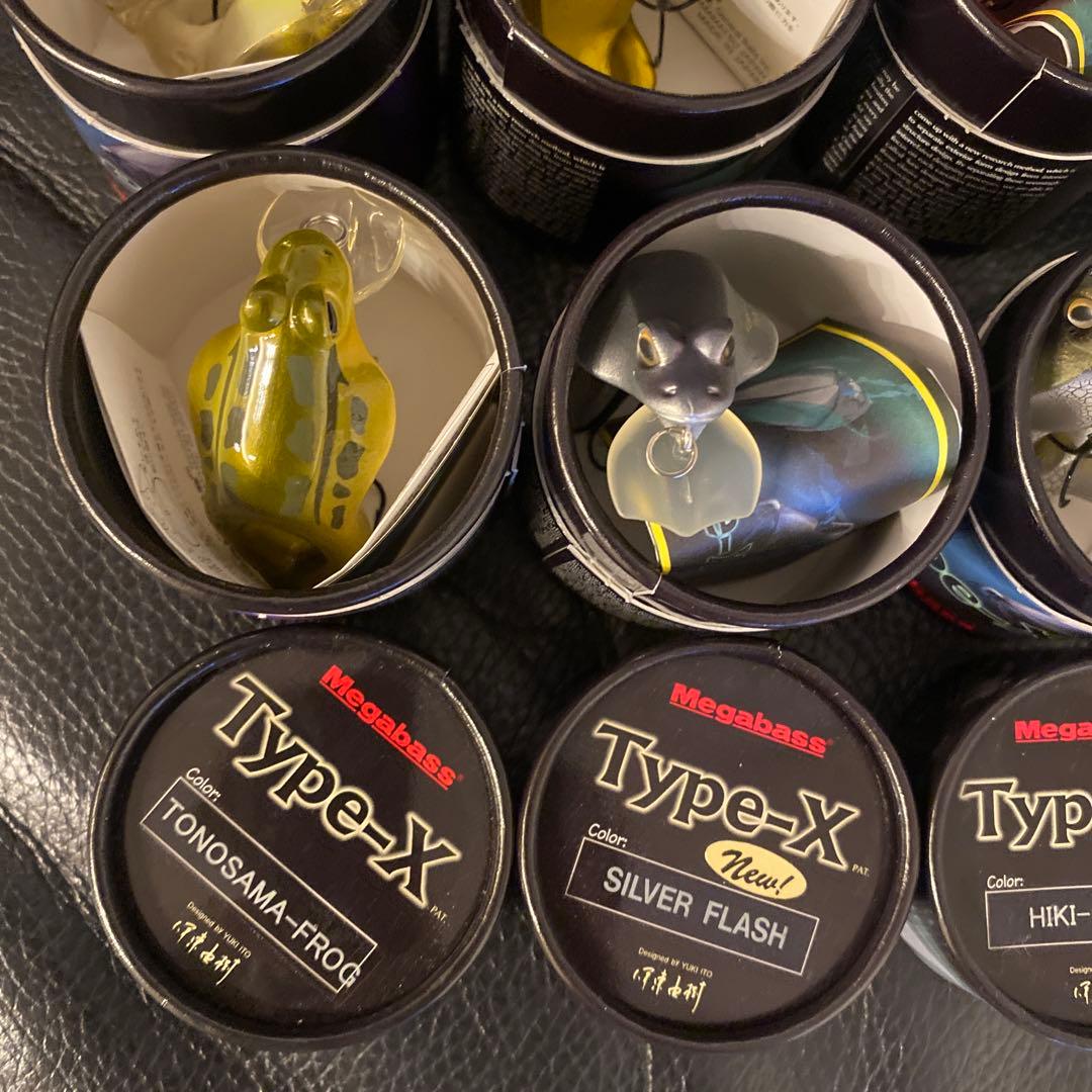 [新品] [廃盤旧パッケージ] メガバス Type-X ルアー7点セット
