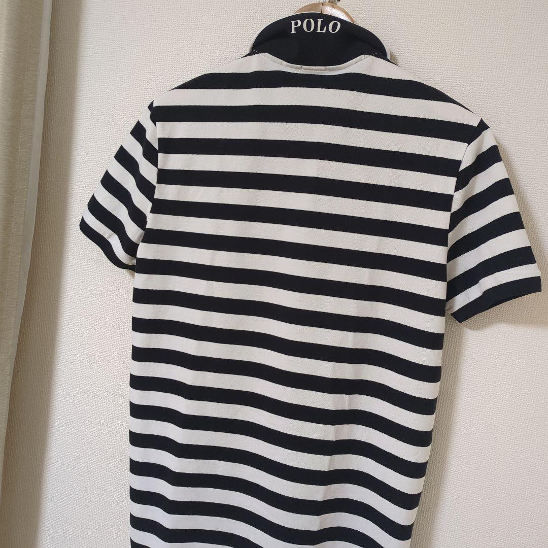 ★美品★2025年モデル POLO　GOLF　ボーダー　ポロシャツ　サイズ　L