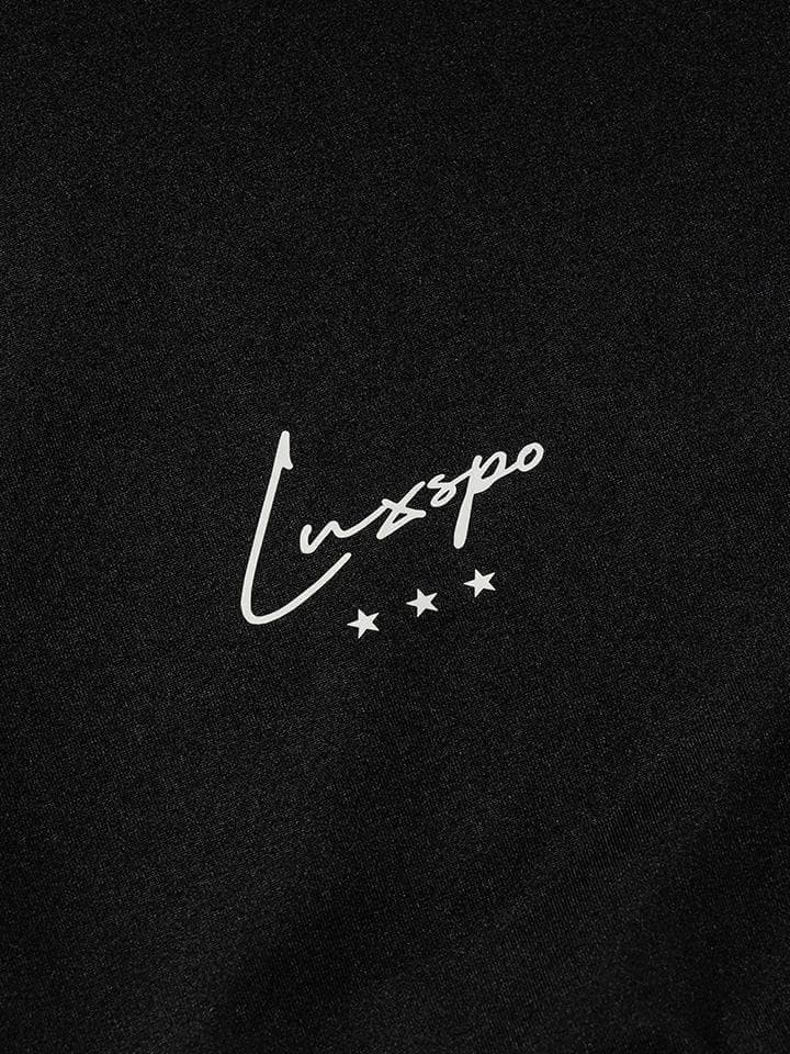 LUXEAKMPLUS 23AW 光沢ロゴモックネックTシャツ GOLF ゴルフ