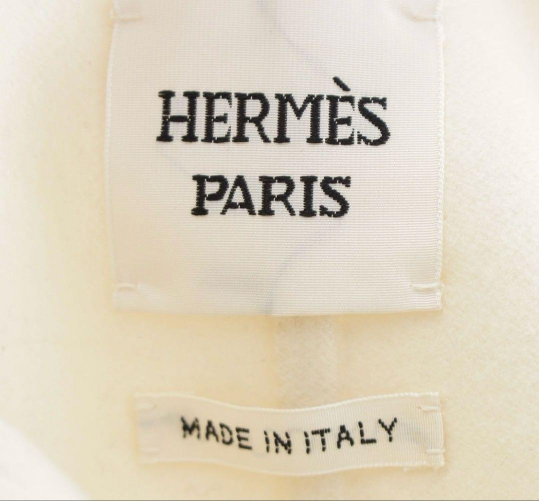 新品★HERMES★2025★カシミヤ★ベルト付★ジレ★コート　定価81万