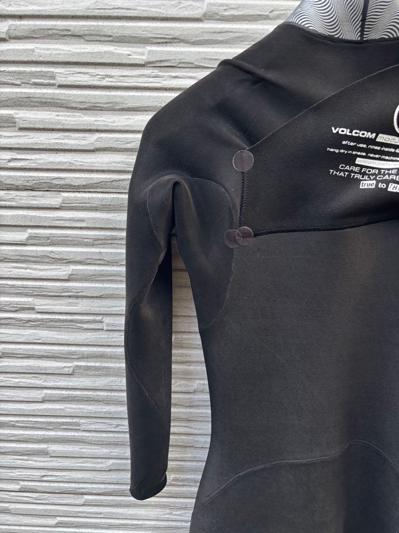 Volcom ブラック ロングジョン ウェットスーツ