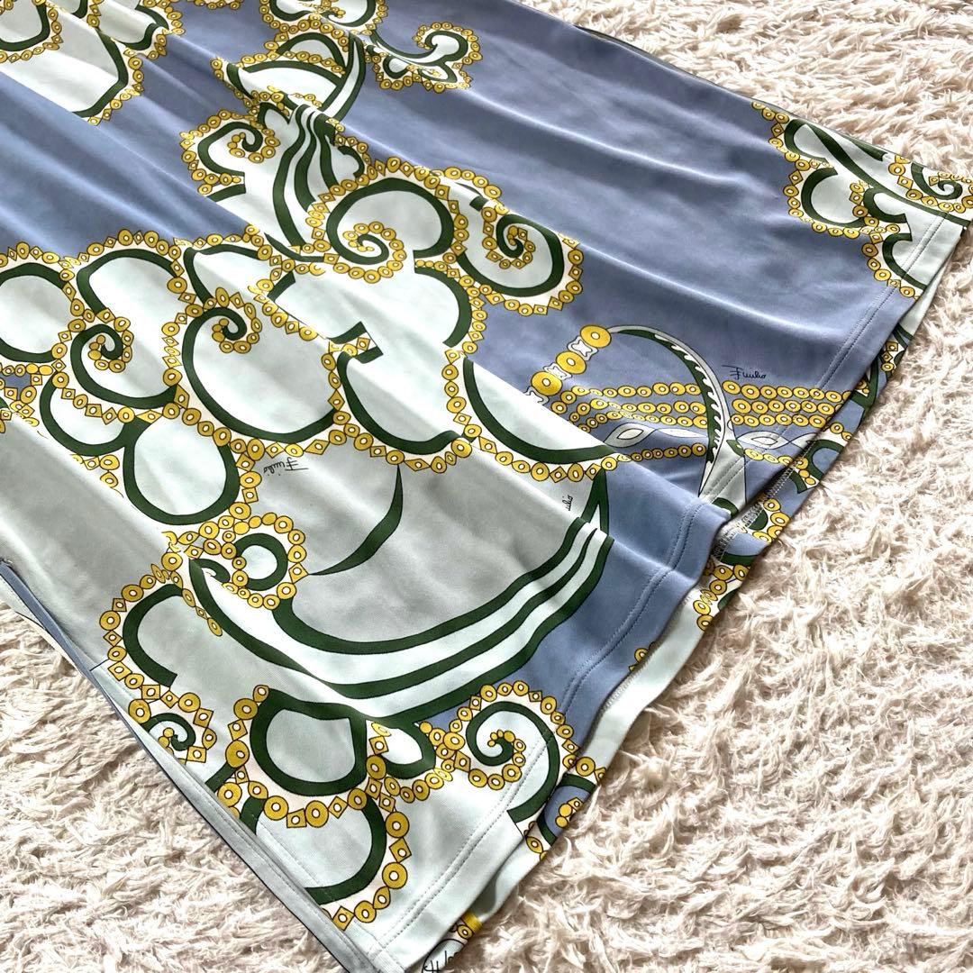 【大きいサイズ40】エミリオプッチ オリタンタル柄 モダンアート ワンピース