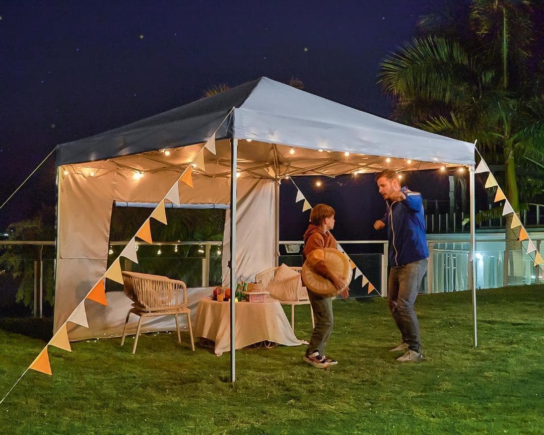 【M2696-179-130】タープテント 3段階調節　アウトドア