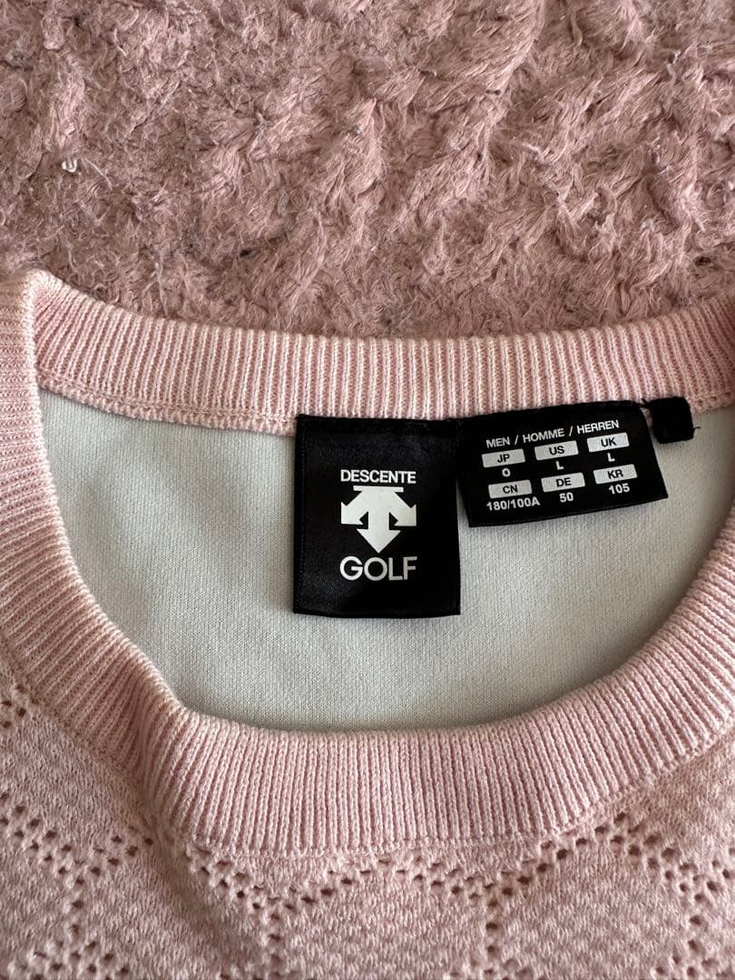 美品　デサント ゴルフ　薄手セーター　サイズo