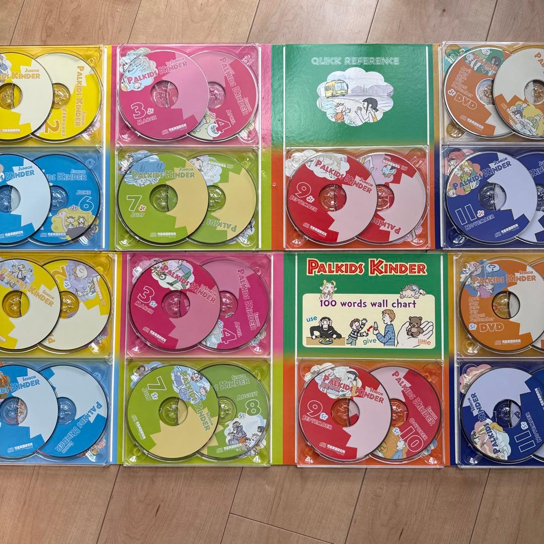 【美品】palkids パルキッズキンダー 英語 児童英語研究所