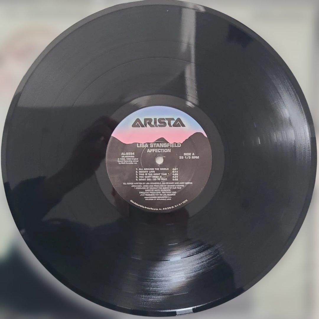 ★ＵＳオリジナル★『AFFECTION』＋１２\"、LISA STANSFIELD