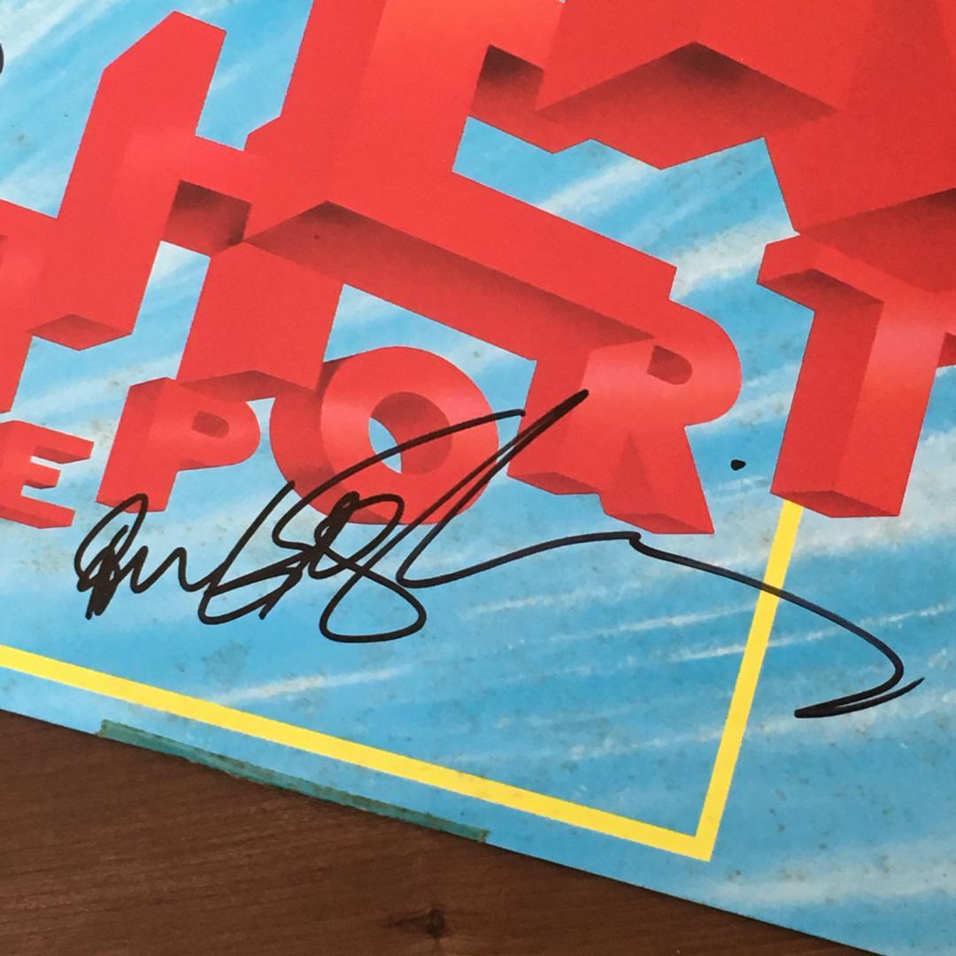 超激レア 直筆サイン入り（ジャコ・パストリアス） Weather Report