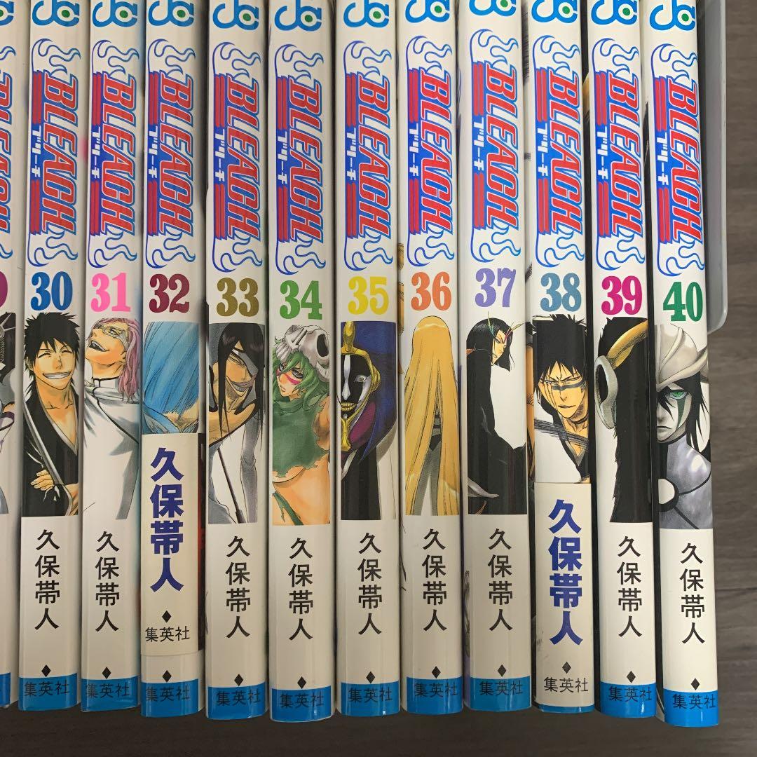 【匿名配送】BLEACH ブリーチ　1-40巻　セット