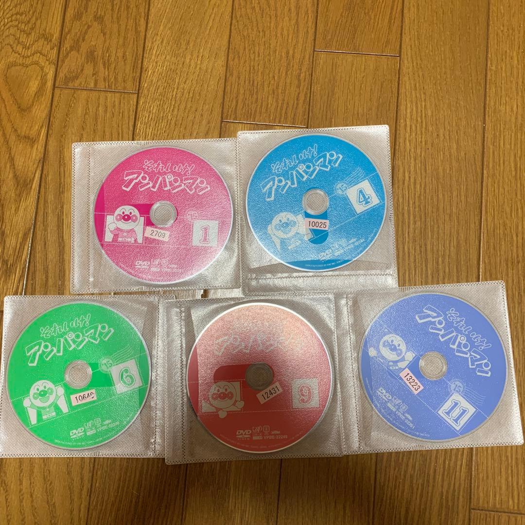 それいけ！アンパンマン'15 1,2,4~6,8~11巻 9巻セット DVD