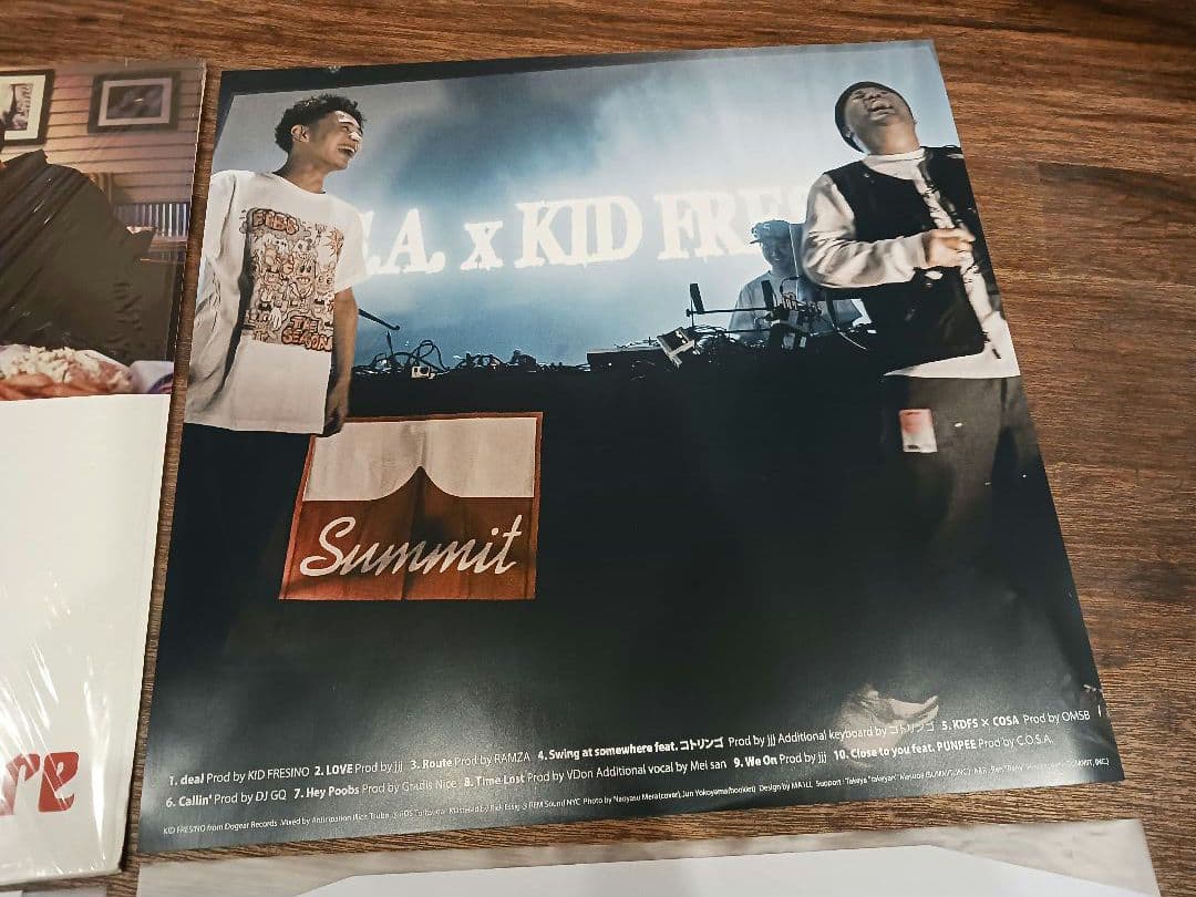 C.O.S.A. × KID FRESINO / Somewhere《レコード》