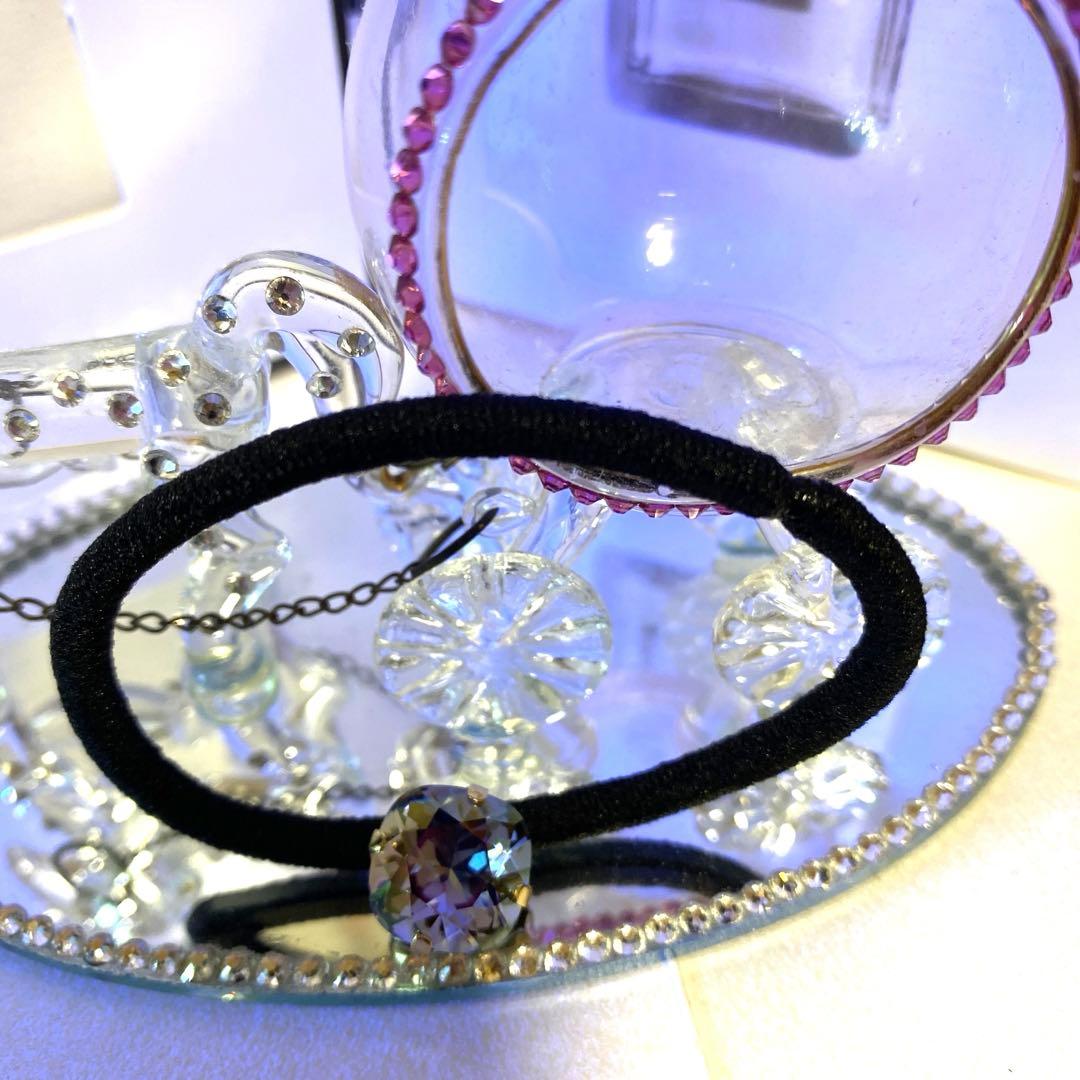 みなくるさま❤️スワロフスキー　ヘアゴム❣️