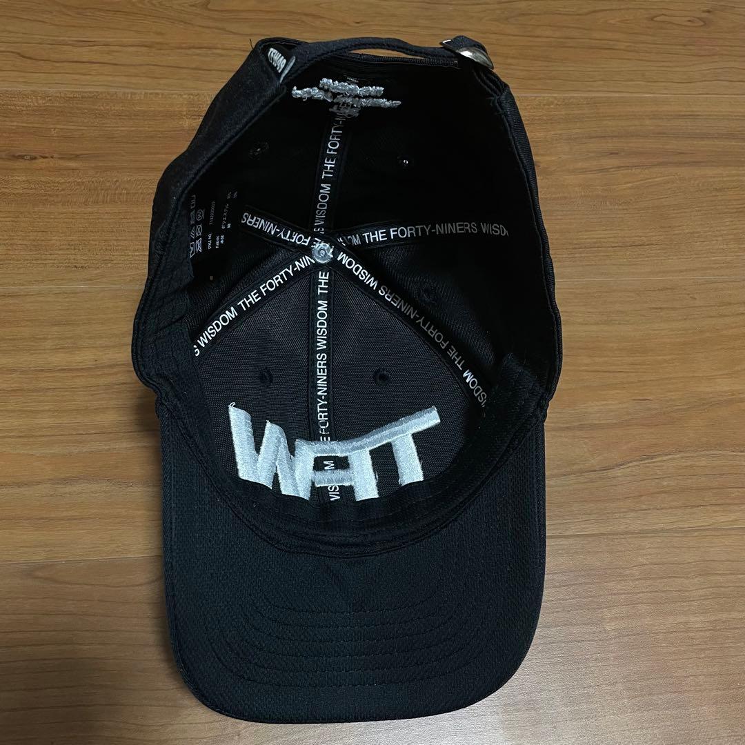 tfw49 キャップ　帽子　ブラック　ゴルフ