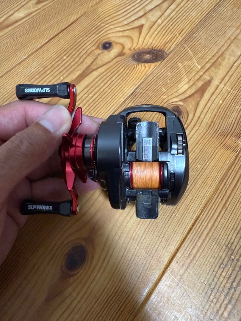 ダイワ スティーズ AIR TW 500H ハンドルカスタム