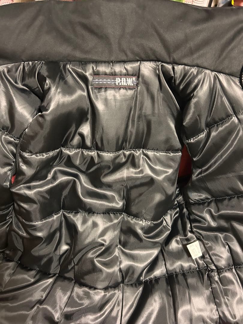 AVIREX PDW ブラック ミリタリーベスト中綿入り