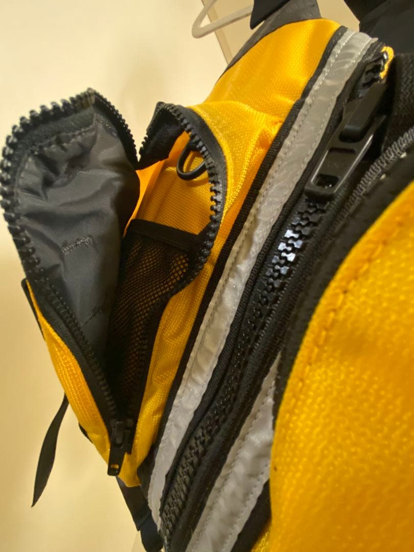 mont-bell ライフジャケット L/XL イエロー/ブラック 釣り