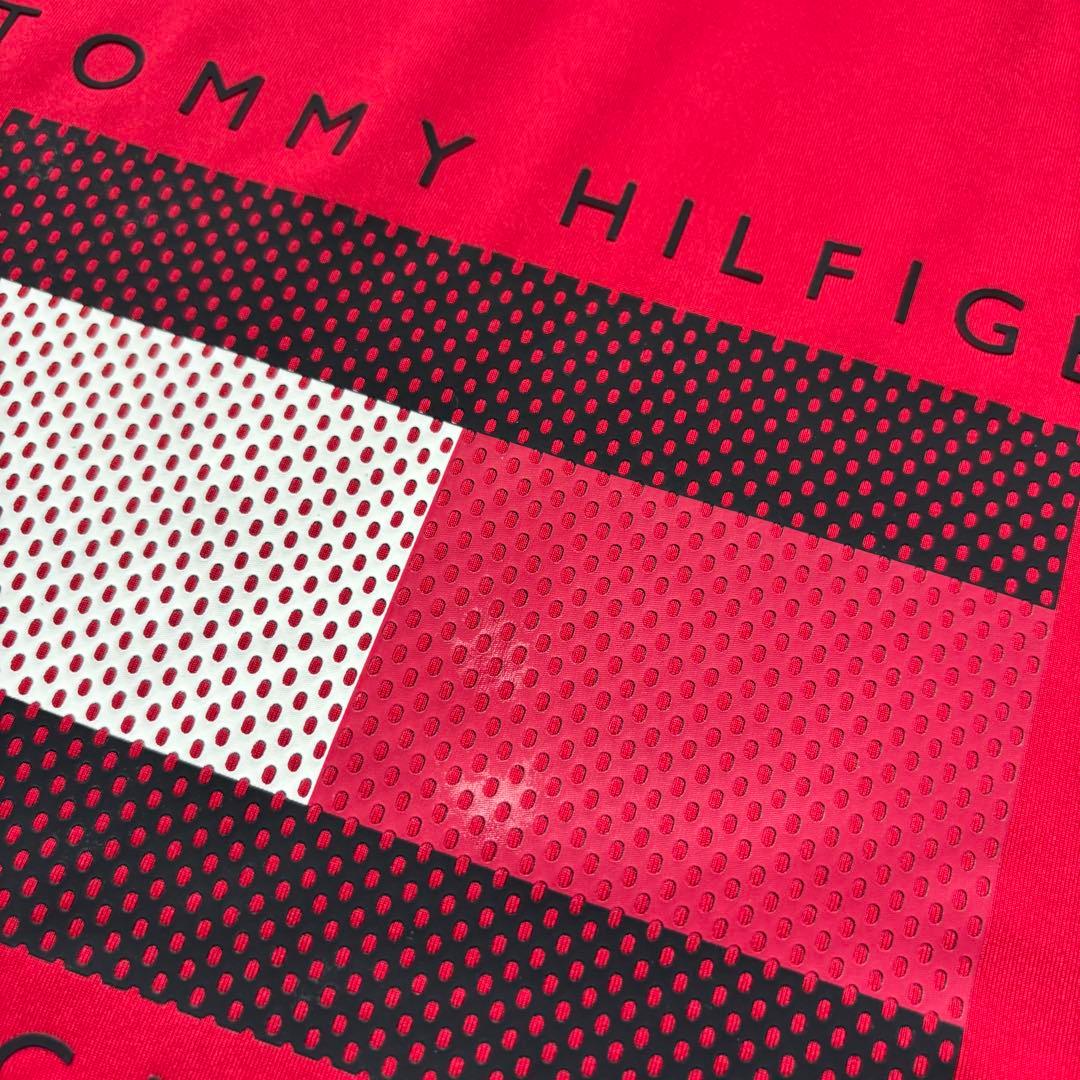   GOLF 半袖モックネックTシャツ XL 赤