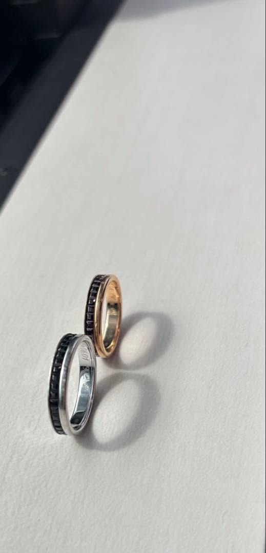 ブシュロン　キャトルリングセット　私的刻印あり