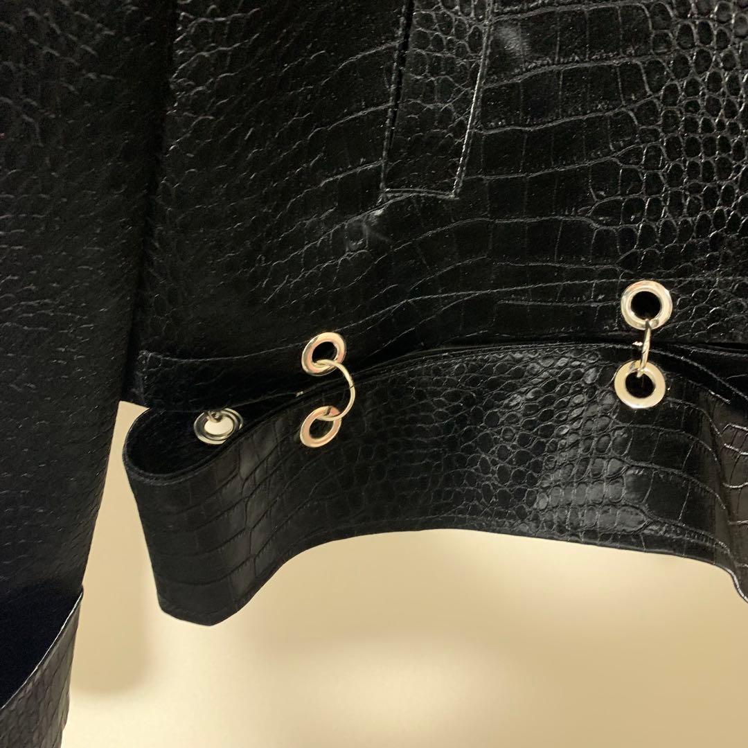 美品✨️Argue Culture レザージャケットショート丈ストリートおしゃれ