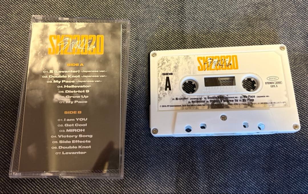 Stray Kids SKZ2020 カセットテープ 動作未確認　開封済み