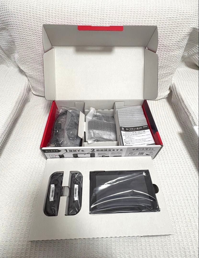 【美品】Nintendo Switch 本体 グレー 完品