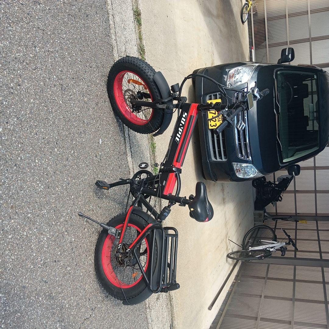 SWAPITE スポーツタイプ 電動アシスト自転車 赤/黒