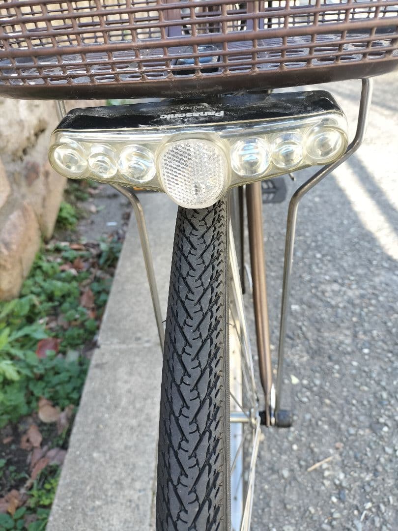 Panasonic 電動アシスト自転車 ブラウン 　大阪　お引き取りのみ
